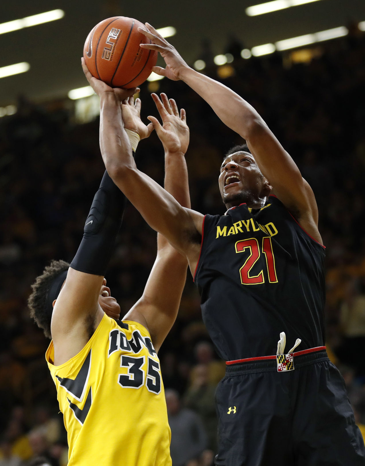 Maryland Iowa Basketball